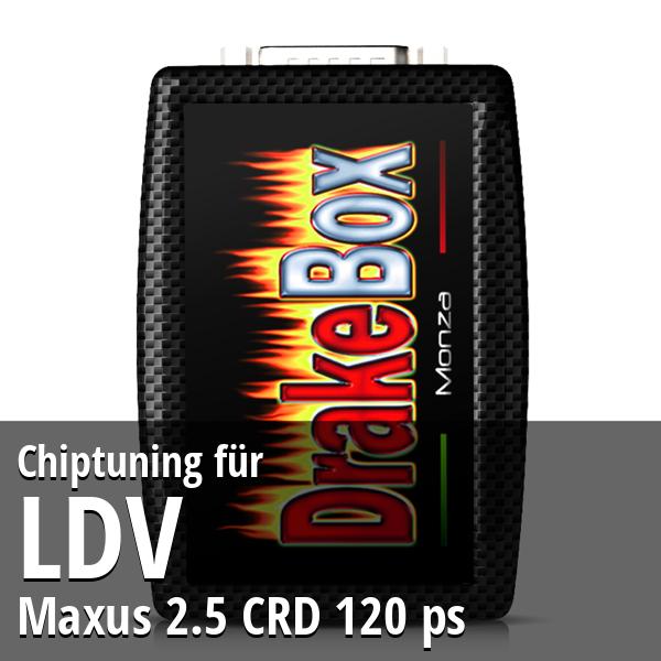 Chiptuning LDV Maxus 2.5 CRD 120 ps