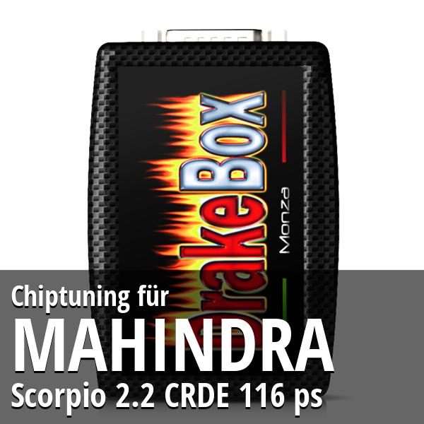 Chiptuning Mahindra Scorpio 2.2 CRDE 116 ps