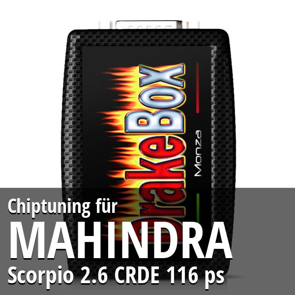 Chiptuning Mahindra Scorpio 2.6 CRDE 116 ps