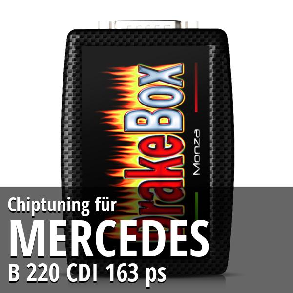 Chiptuning Mercedes B 220 CDI 163 ps
