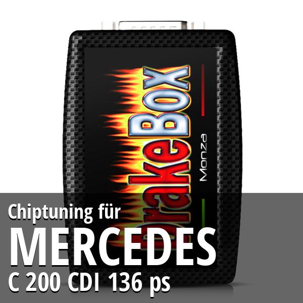 Chiptuning Mercedes C 200 CDI 136 ps