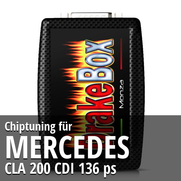 Chiptuning Mercedes CLA 200 CDI 136 ps