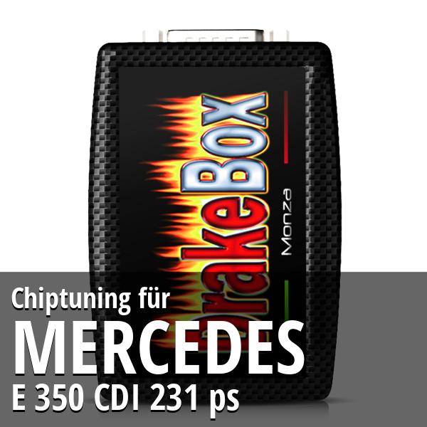 Chiptuning Mercedes E 350 CDI 231 ps