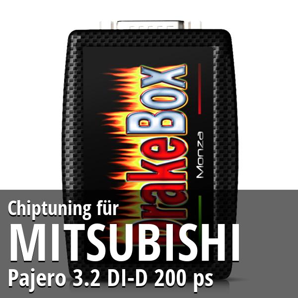 Chiptuning Mitsubishi Pajero 3.2 DI-D 200 ps