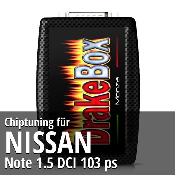 Chiptuning Nissan Note 1.5 DCI 103 ps