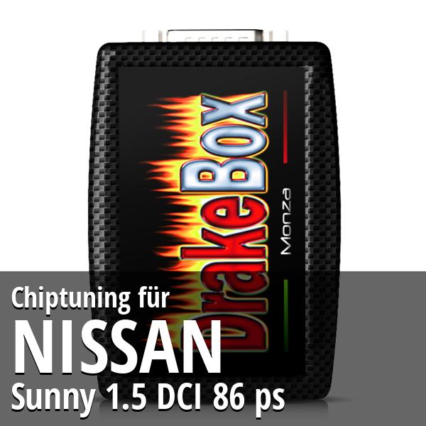 Chiptuning Nissan Sunny 1.5 DCI 86 ps
