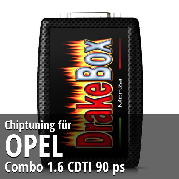Chiptuning Opel Combo 1.6 CDTI 90 ps