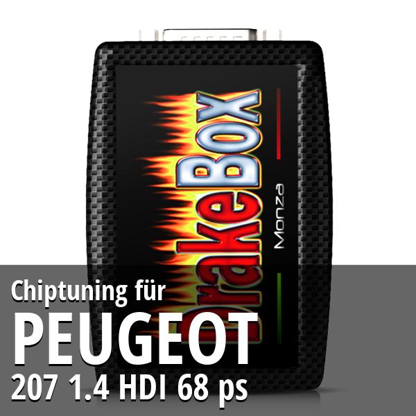 Chiptuning Peugeot 207 1.4 HDI 68 ps