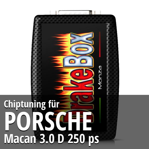 Chiptuning Porsche Macan 3.0 D 250 ps