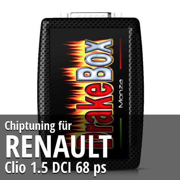 Chiptuning Renault Clio 1.5 DCI 68 ps