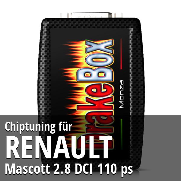 Chiptuning Renault Mascott 2.8 DCI 110 ps