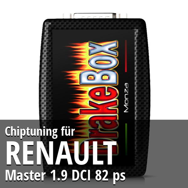 Chiptuning Renault Master 1.9 DCI 82 ps