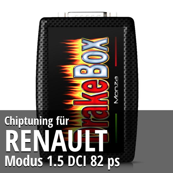 Chiptuning Renault Modus 1.5 DCI 82 ps