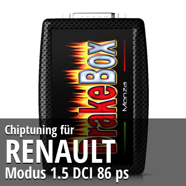 Chiptuning Renault Modus 1.5 DCI 86 ps