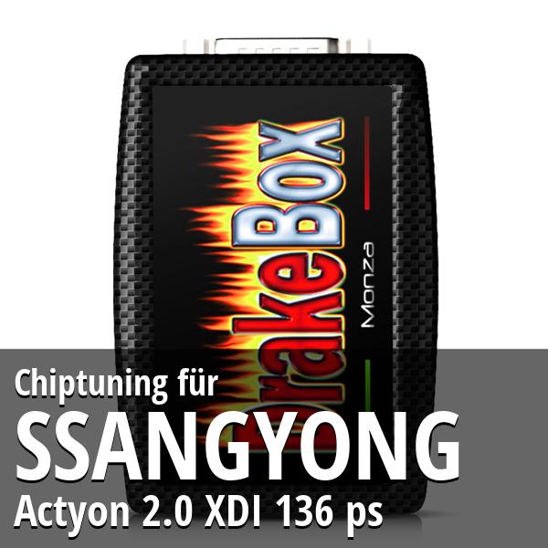 Chiptuning Ssangyong Actyon 2.0 XDI 136 ps