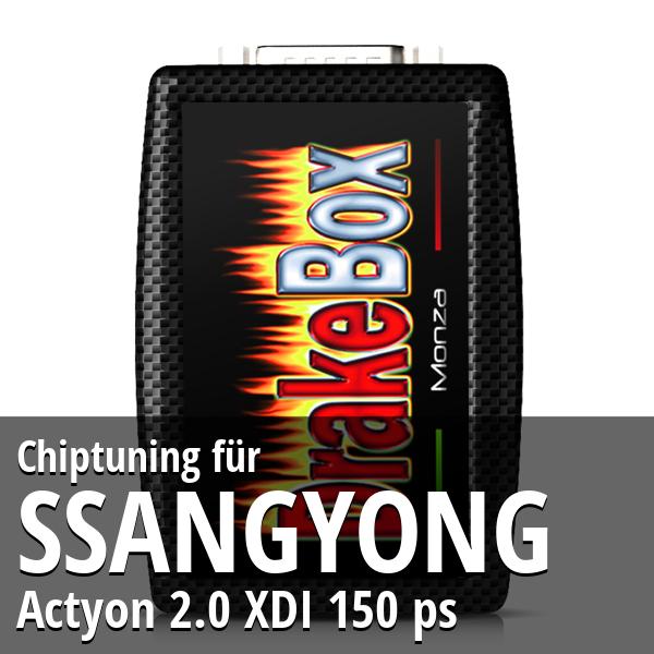 Chiptuning Ssangyong Actyon 2.0 XDI 150 ps