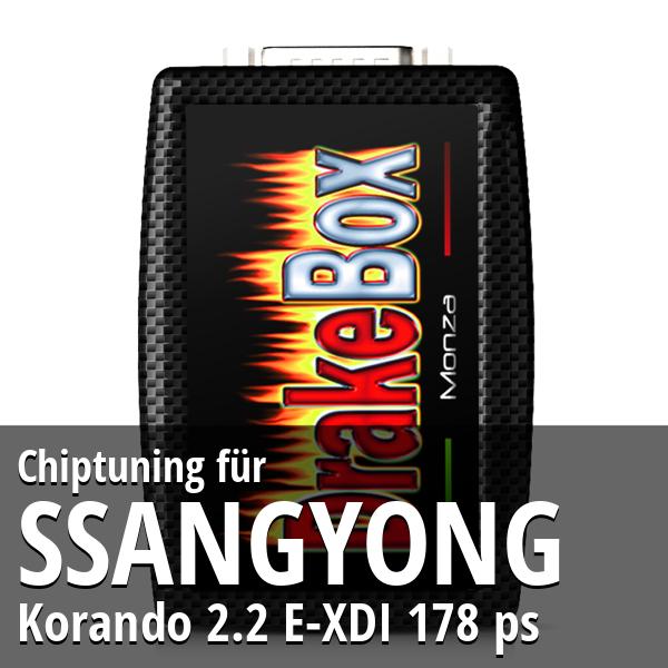 Chiptuning Ssangyong Korando 2.2 E-XDI 178 ps