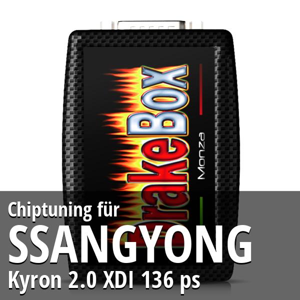 Chiptuning Ssangyong Kyron 2.0 XDI 136 ps