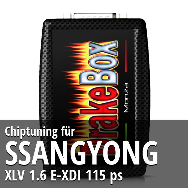 Chiptuning Ssangyong XLV 1.6 E-XDI 115 ps