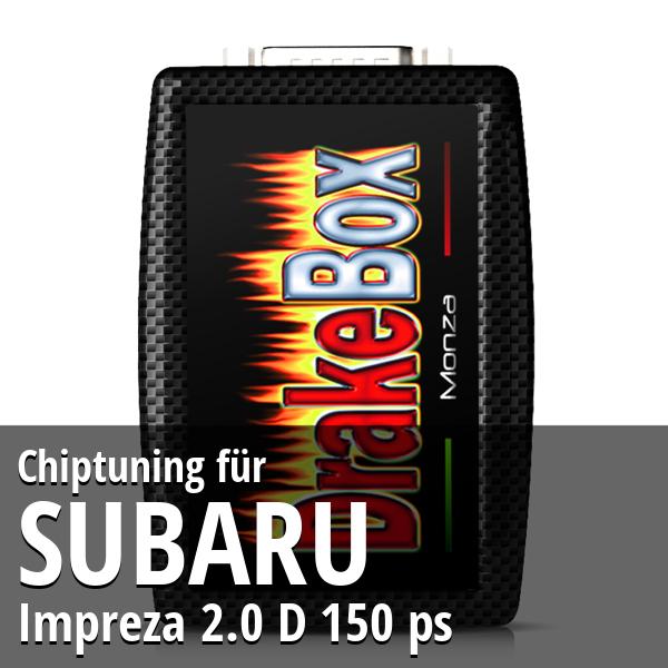 Chiptuning Subaru Impreza 2.0 D 150 ps