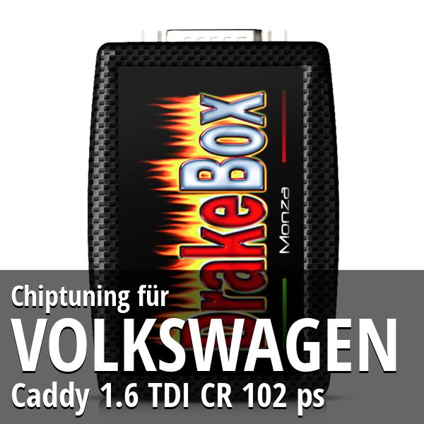 Chiptuning Volkswagen Caddy 1.6 TDI CR 102 ps