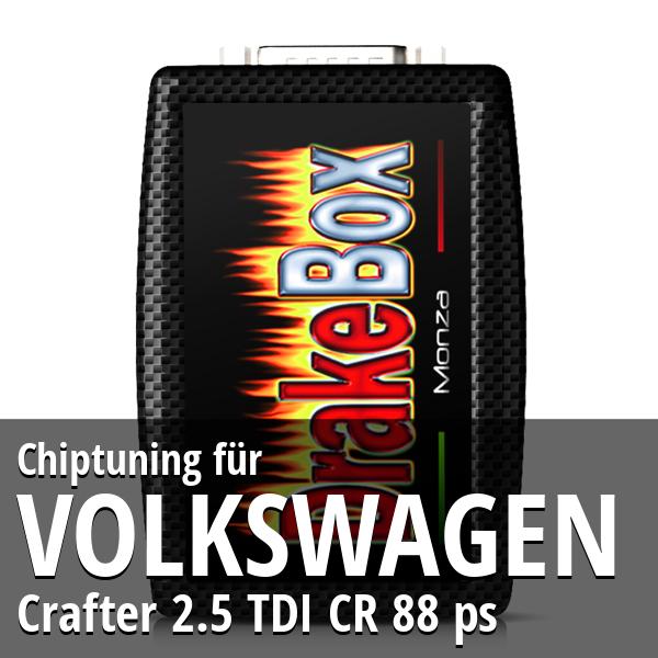 Chiptuning Volkswagen Crafter 2.5 TDI CR 88 ps