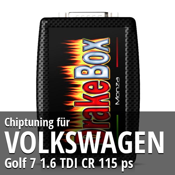 Chiptuning Volkswagen Golf 7 1.6 TDI CR 115 ps