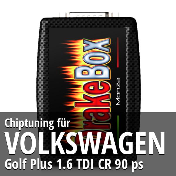 Chiptuning Volkswagen Golf Plus 1.6 TDI CR 90 ps